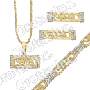 S 004 Gold Layered CZ Set